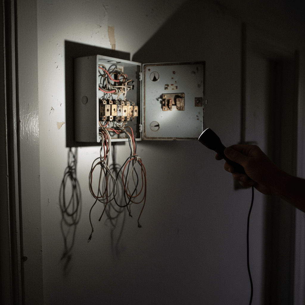 Sicherungskasten Prüfung durch Elektriker